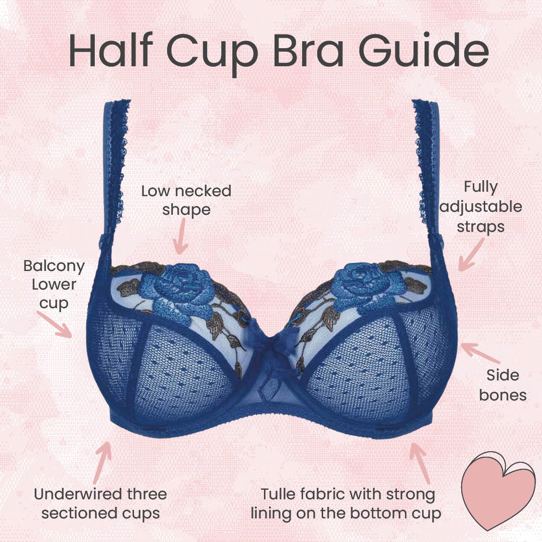 Everything You Need to Know About Quarter Cup Bras 