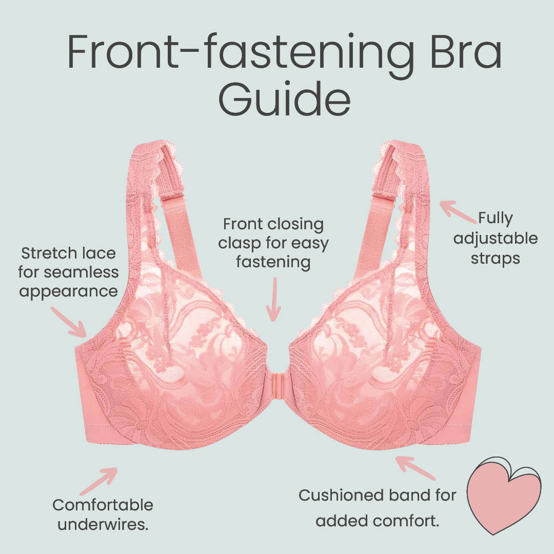 What IS the correct way to put on a bra? Women are divided over whether to  clasp from front or back