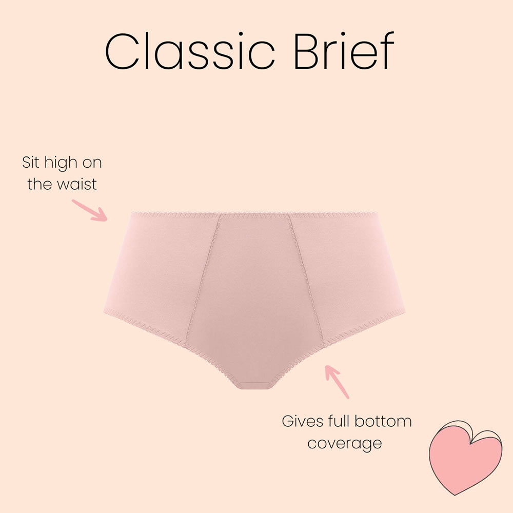 Maximum coverage underwear brief