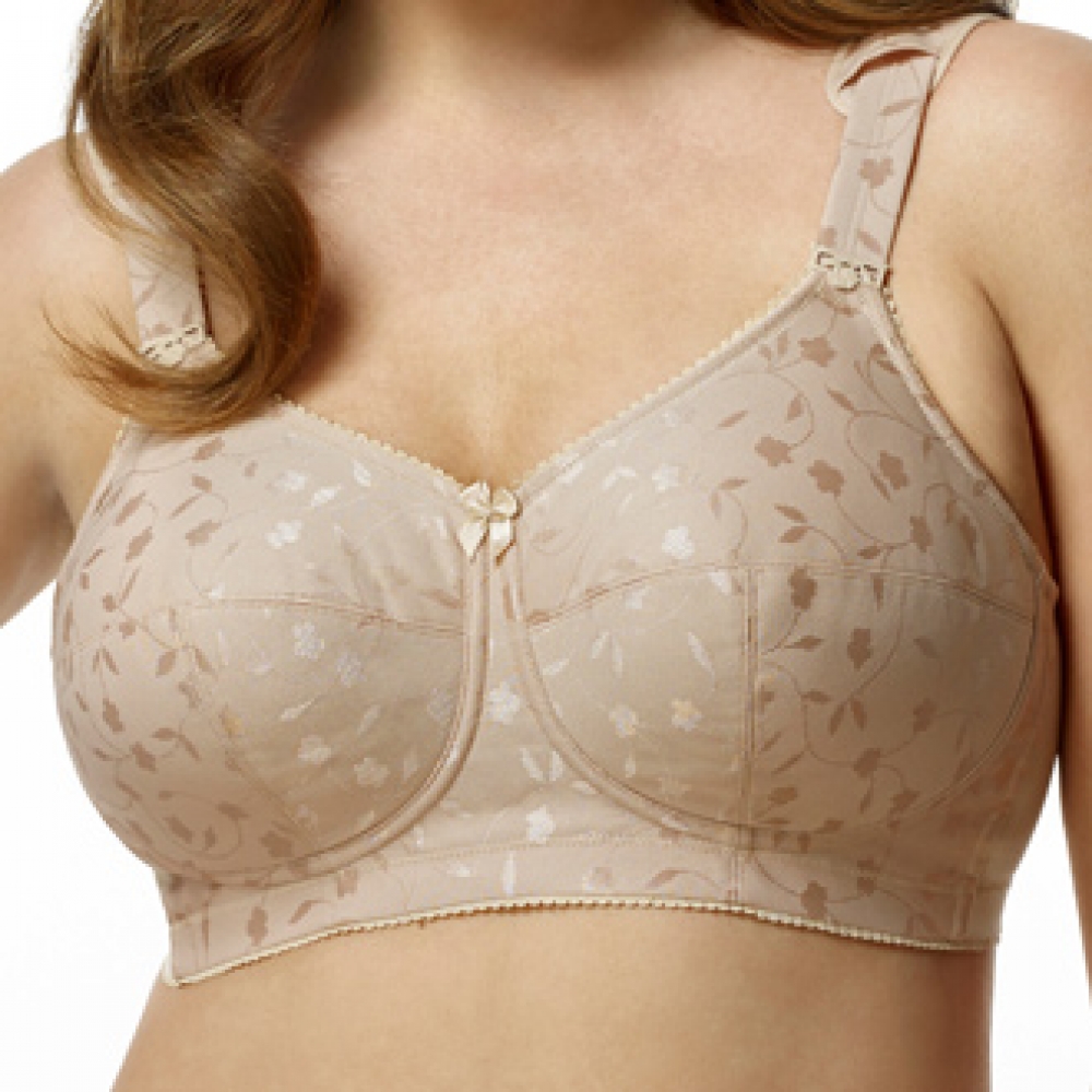 Elila Jacquard Bra 1305 in nude