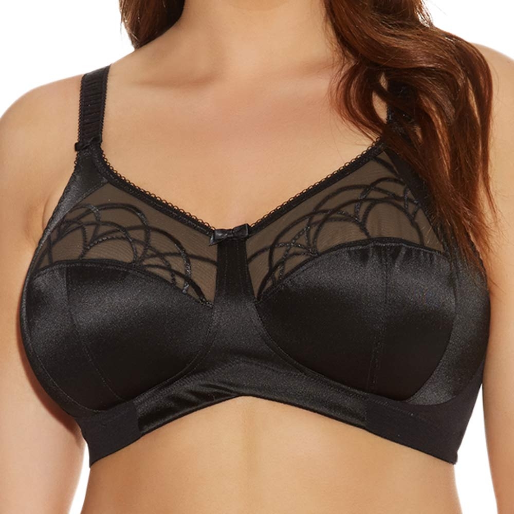 Elomi Full Figure Cate Soft Cup No Wire Bra El4033, Online Only In Latte