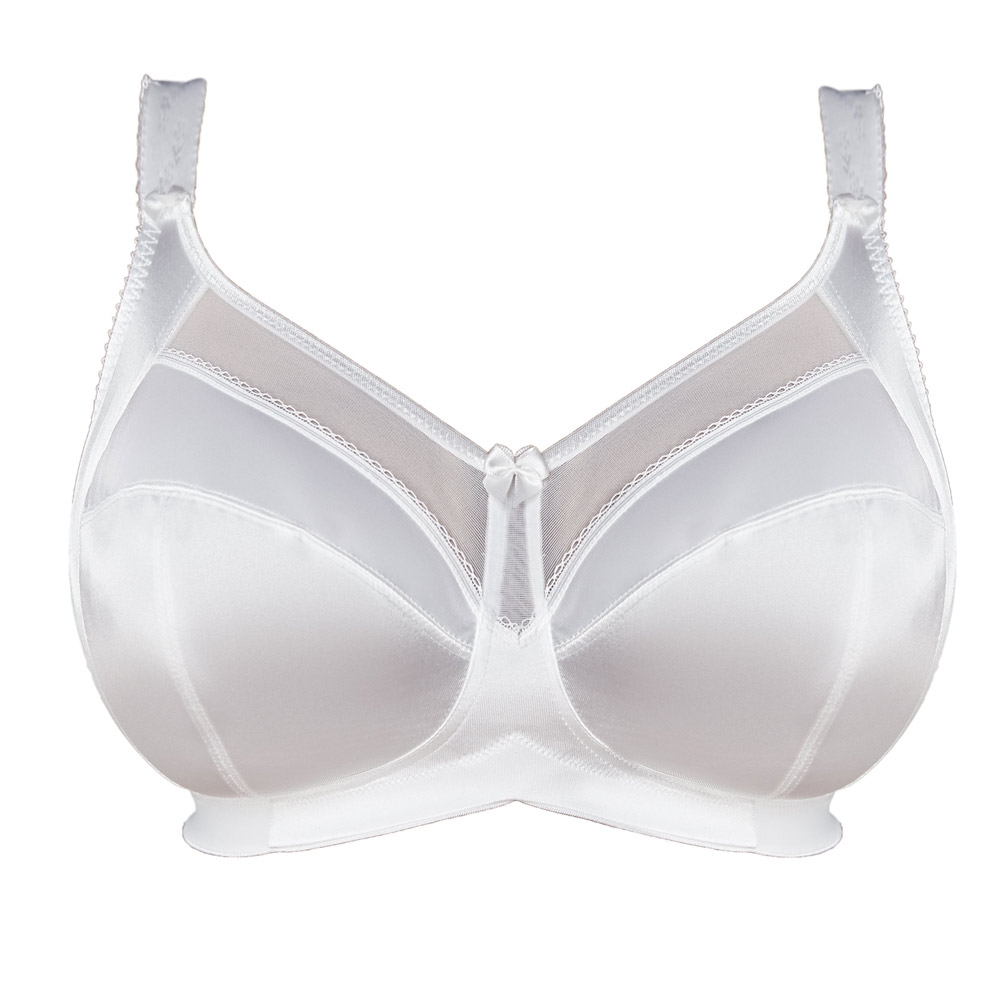 Goddess Keira Soft Cup Bra Review comes in white