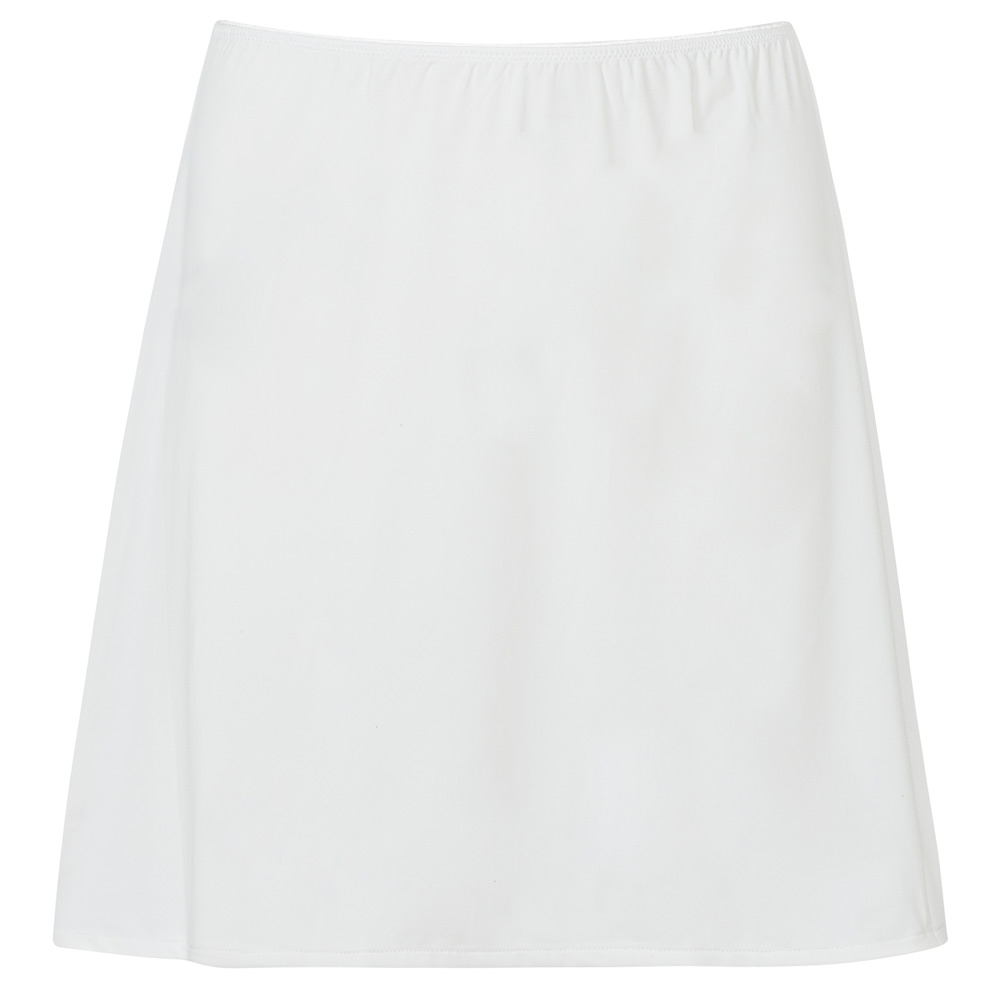 Gaspe 16 inch waist slip in white