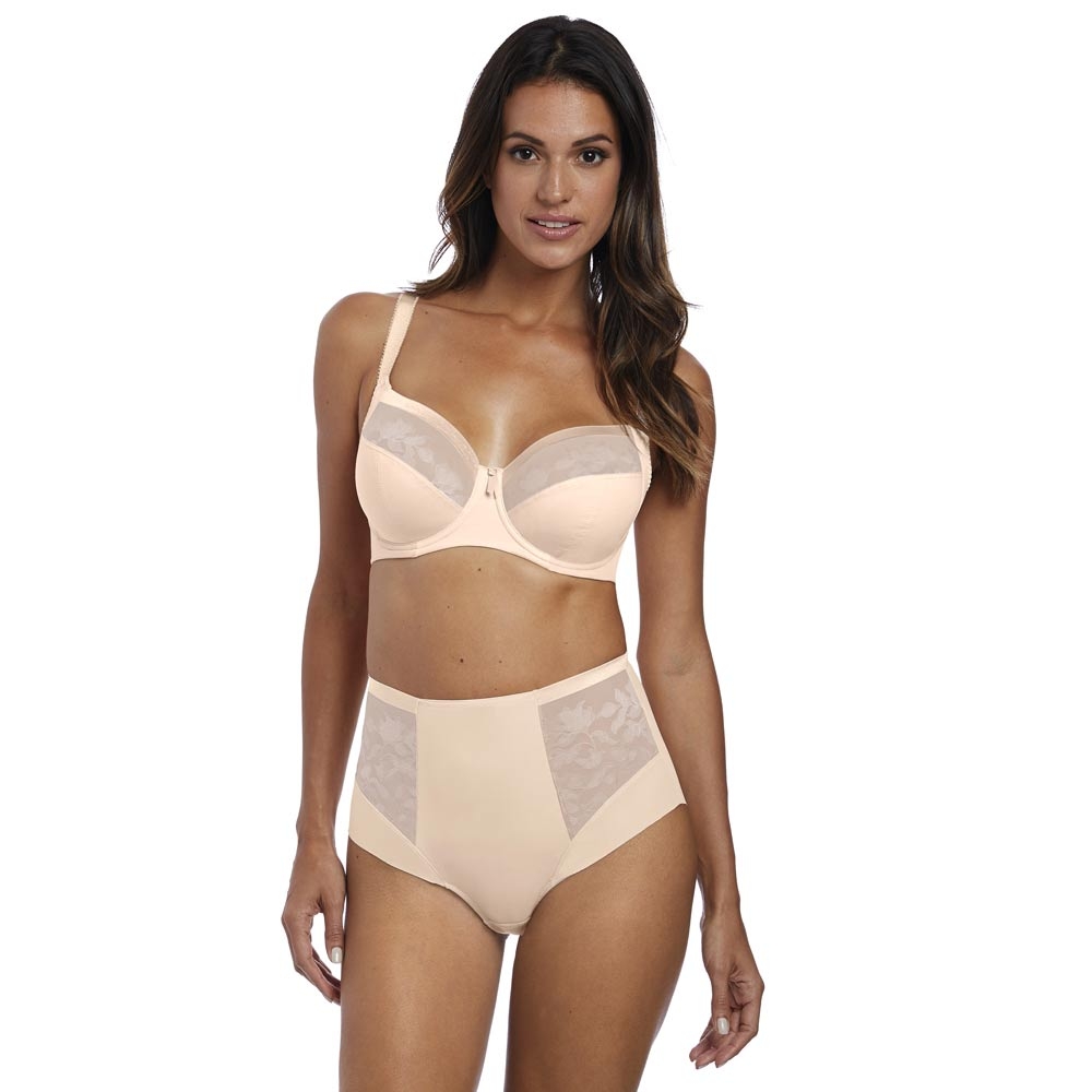 Fantasie Illusion Brief Natural Beige Size L XL 14 16 18 Nude Skin Lace 2985 New 