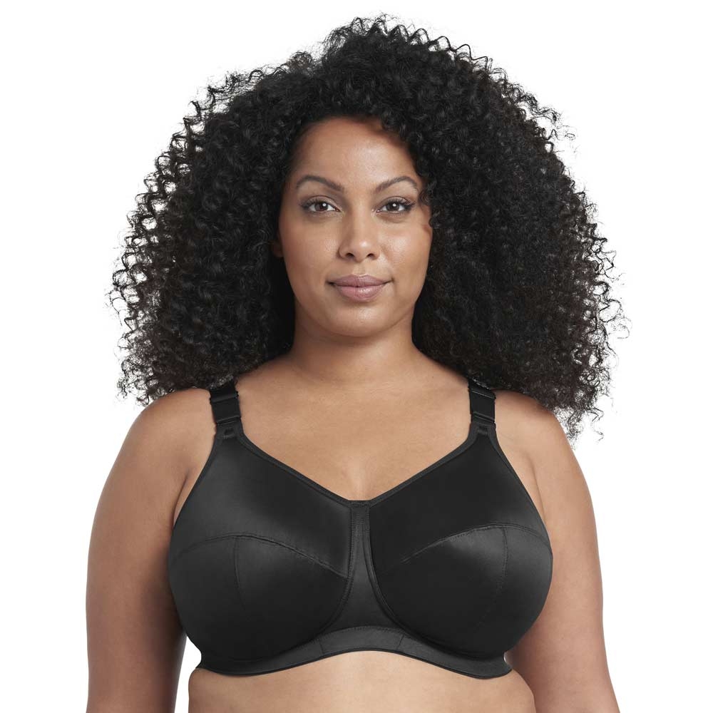 Goddess Women's Plus-Size Soft Cup Sports Bra - Comfortable Workout Bra For Full Support