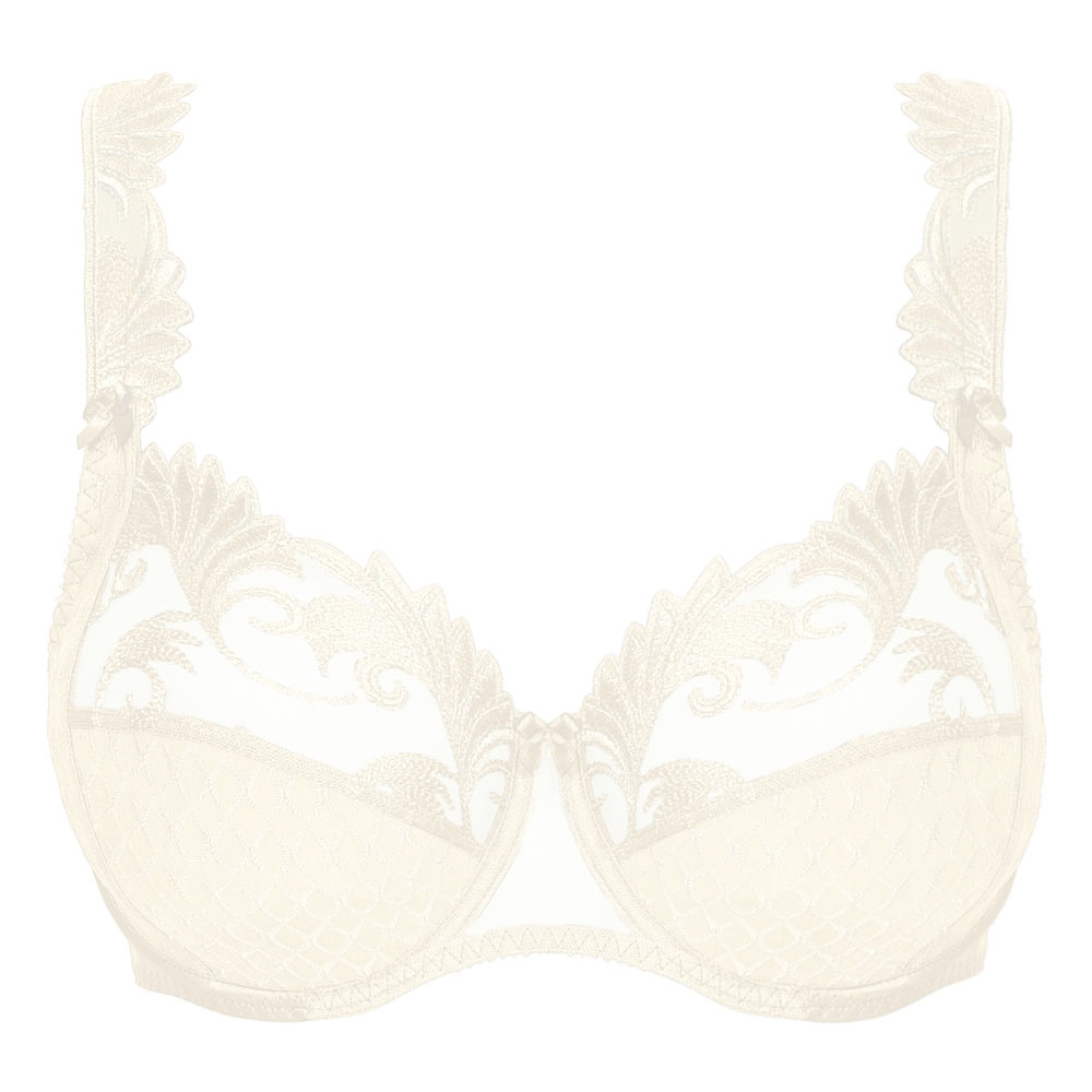 FULL COVERAGE BRA B CUP WITH LACE DETAILS IN MICROFIBER – Salome