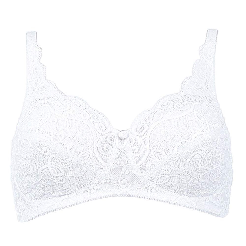 Triumph Amourette Bra 300 WHP Underwired Padded Half Cup Bras Lingerie White