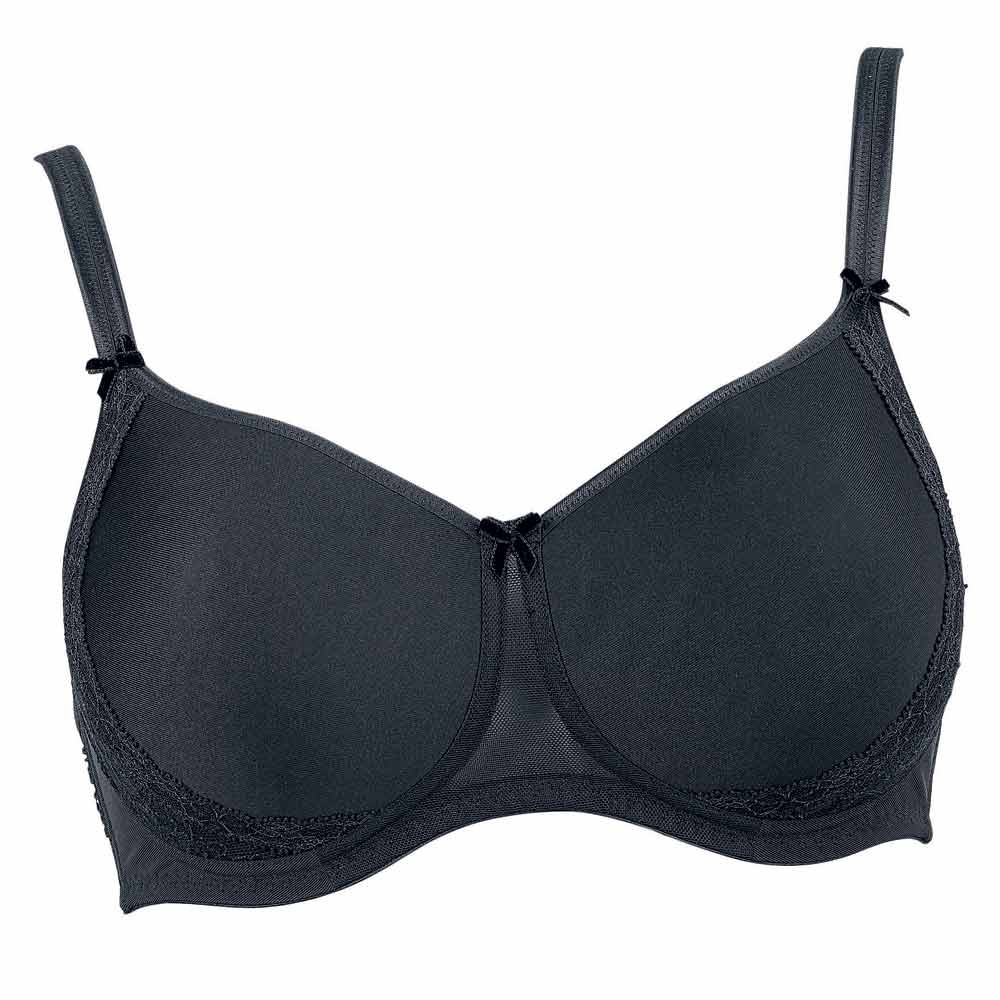Bare The Favorite Wire-Free Smoothing T-Shirt Bra 32G, Ash Rose