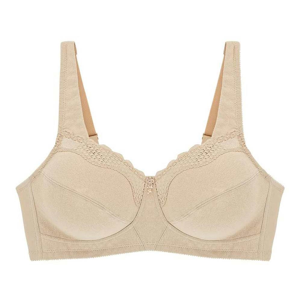 Bestform Womens Casual Value 9706238 Wirefree Medium Support Cotton Soft Cup  Padded Bra, White, 34A US : : Clothing, Shoes & Accessories