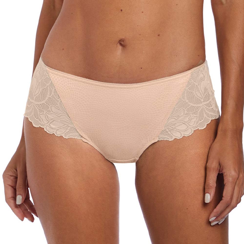 L Fantasie Twilight Brief Mid Rise Knickers Briefs Lace Lingerie Fawn 14