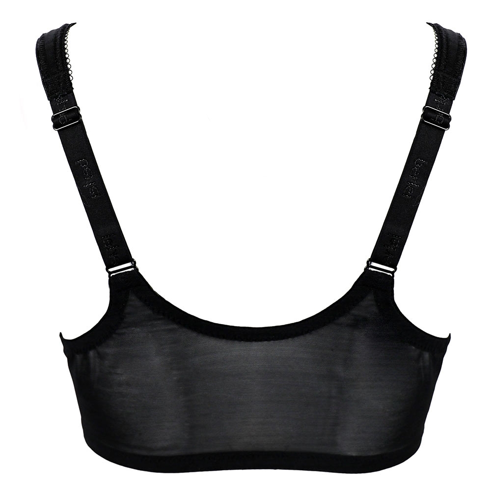 HAOLEI Front Fastening Bras for Women UK Push Up Lace Padded