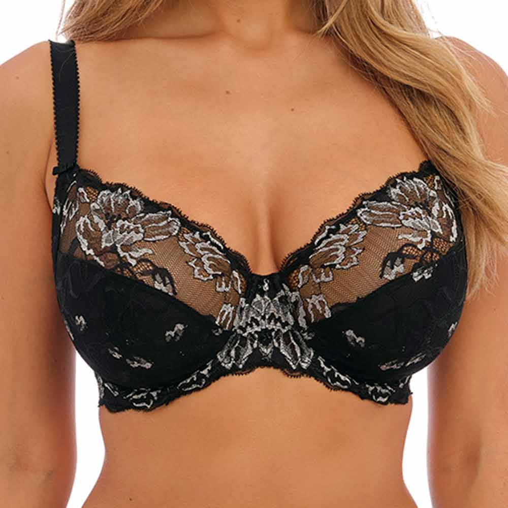 New Arrivals - Aubree Underwired Side Support Bra In Rouge