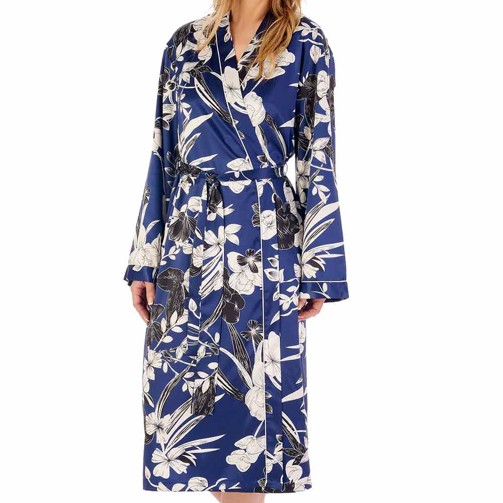 Fleece Hooded Long Dressing Gown | M&S Collection | M&S