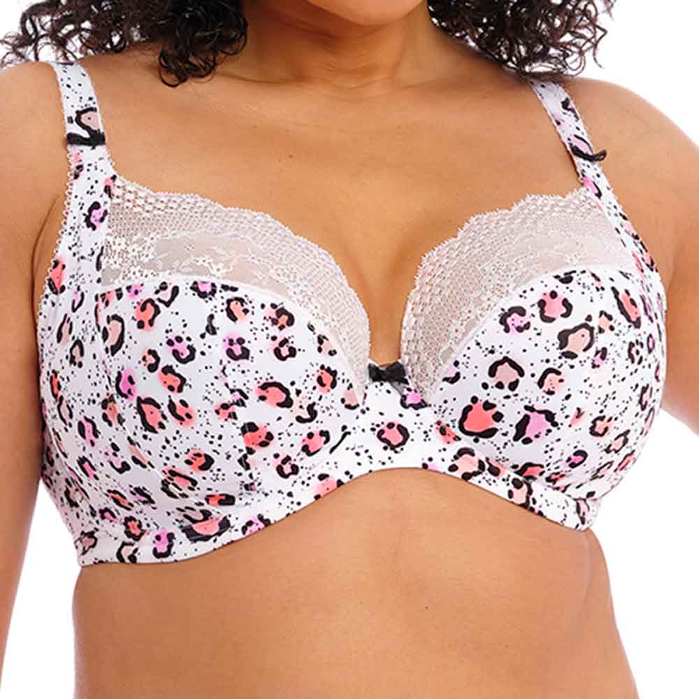 Elomi Lucie Underwire Stretch Plunge Bra in Mambo (MAB) FINAL SALE NORMALLY  $66