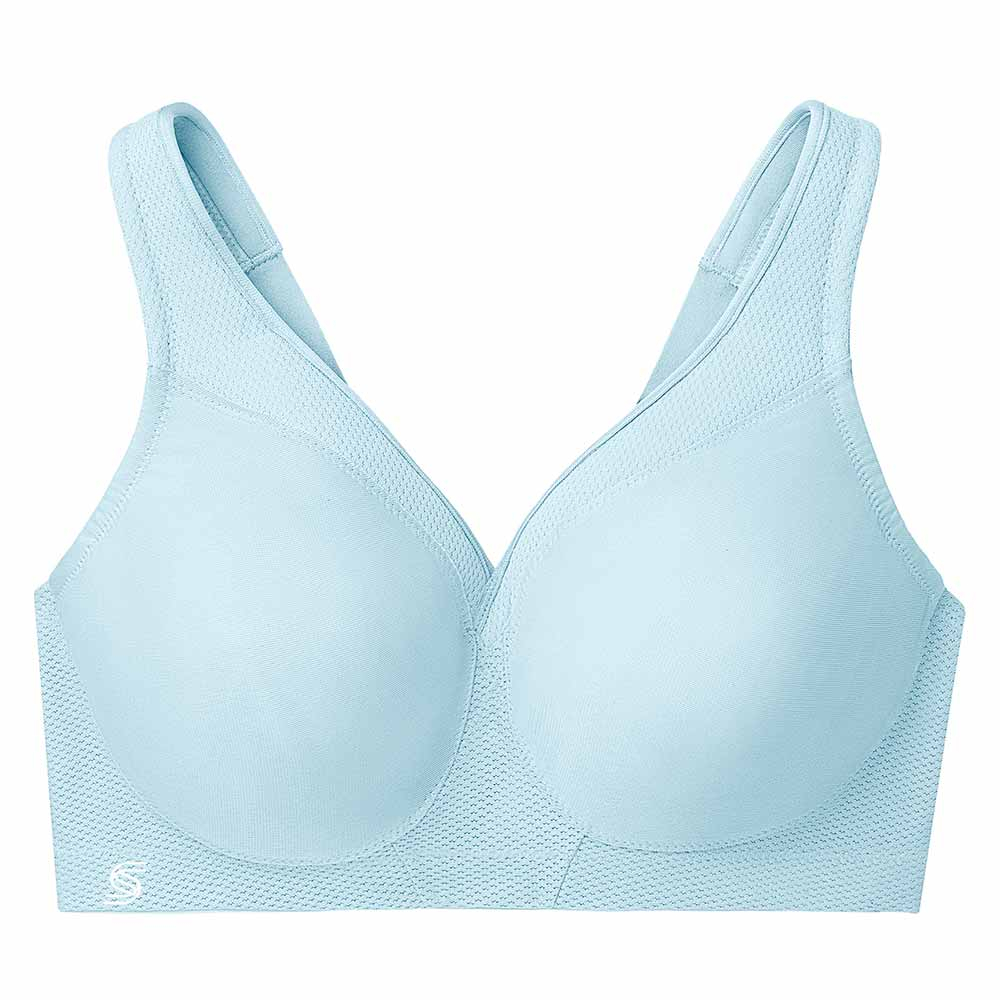 Glamorise 1167 Elite Performance Wirefree Sports Bra – High Support, Adjustable