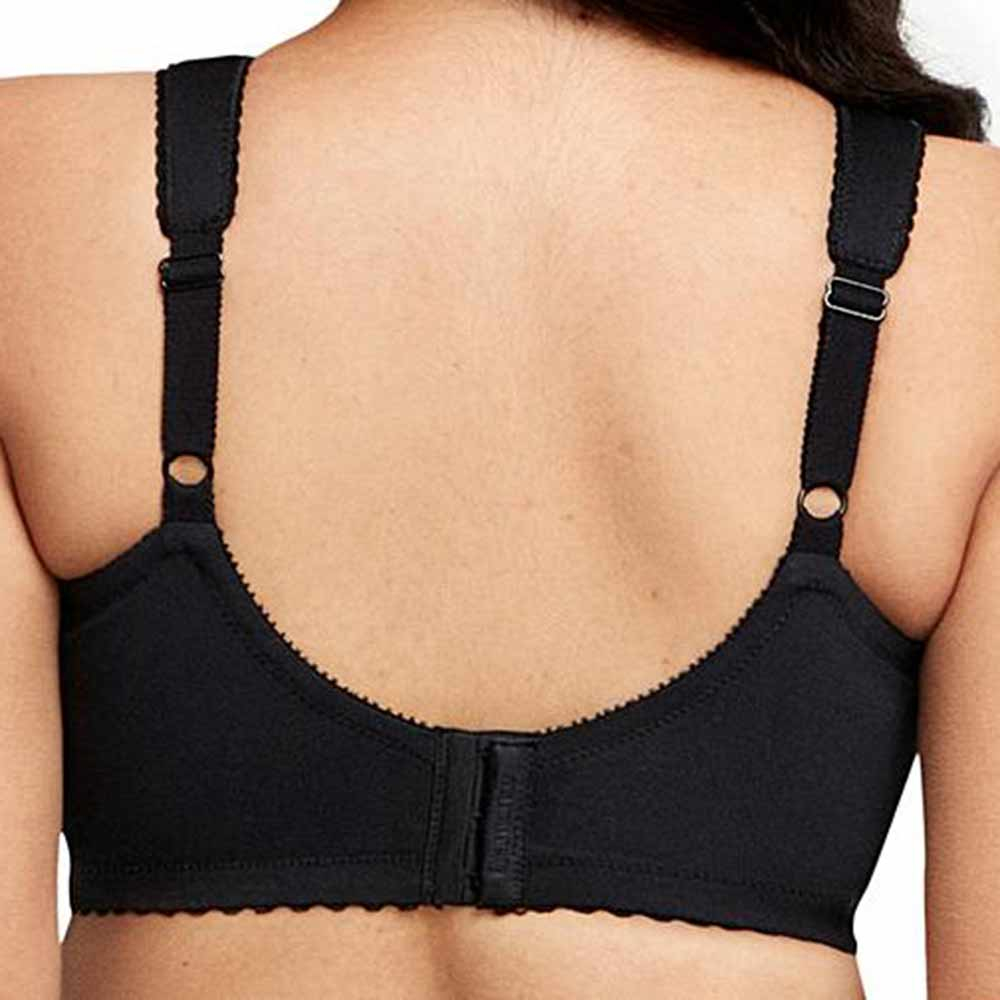 Glamorise Womens MagicLift Cotton Support Wirefree Bra 1001 Café 46C