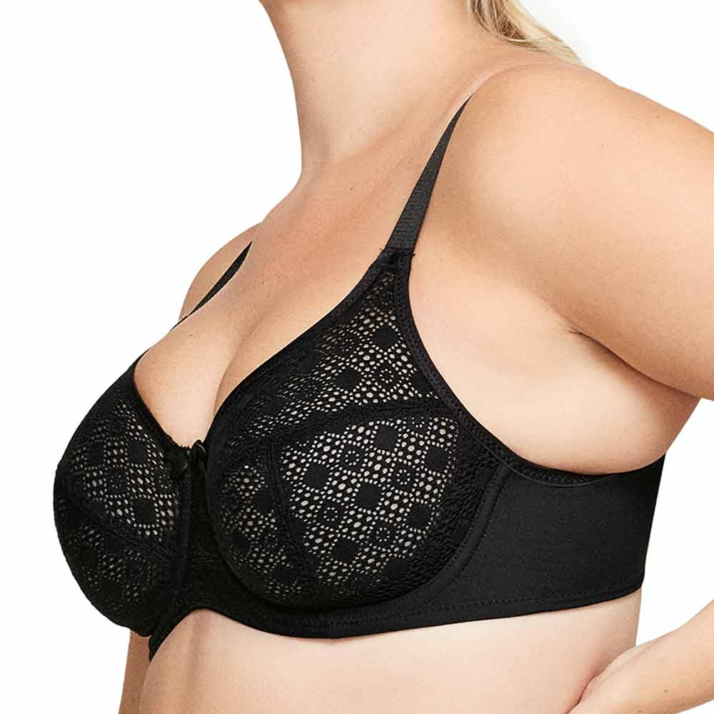 Glamorise Women's Plus-Size Full Figure Sexy Stretch Lace Wonderwire Bra  #9850 Bra, Nude, 34C : : Clothing, Shoes & Accessories