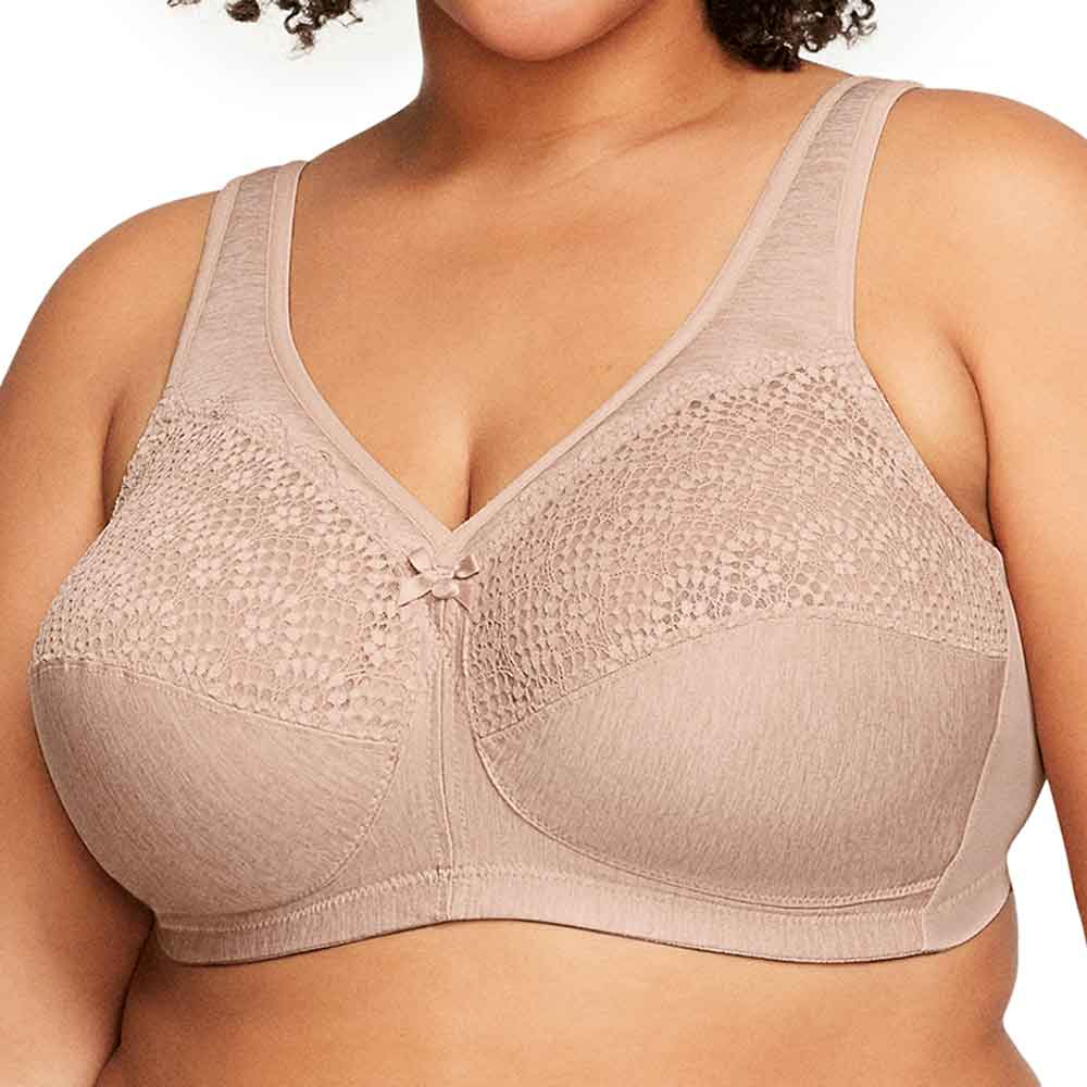 HERSIL Soft Support Bras for Women Large Breasts Shock Absorber