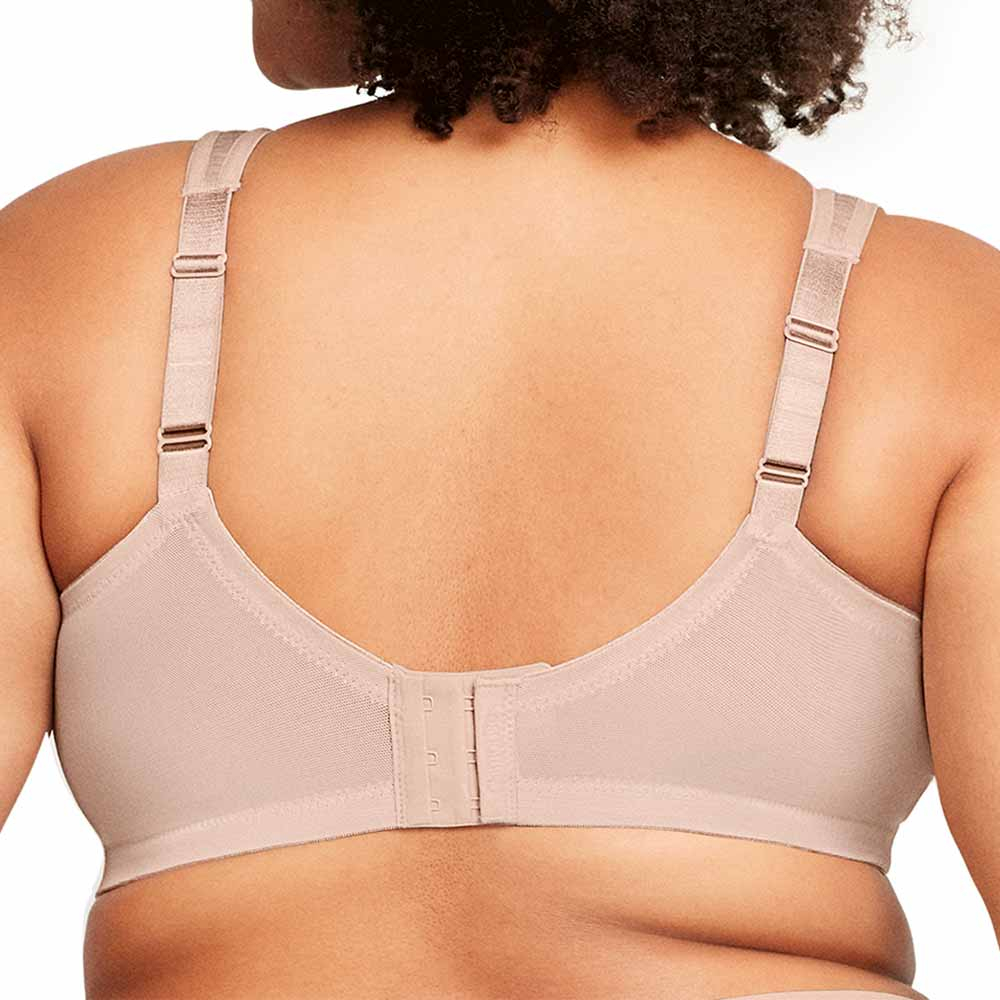 Valmont Women's Molded Lift Underwire Bra - Embroidered Swirl Design With Support