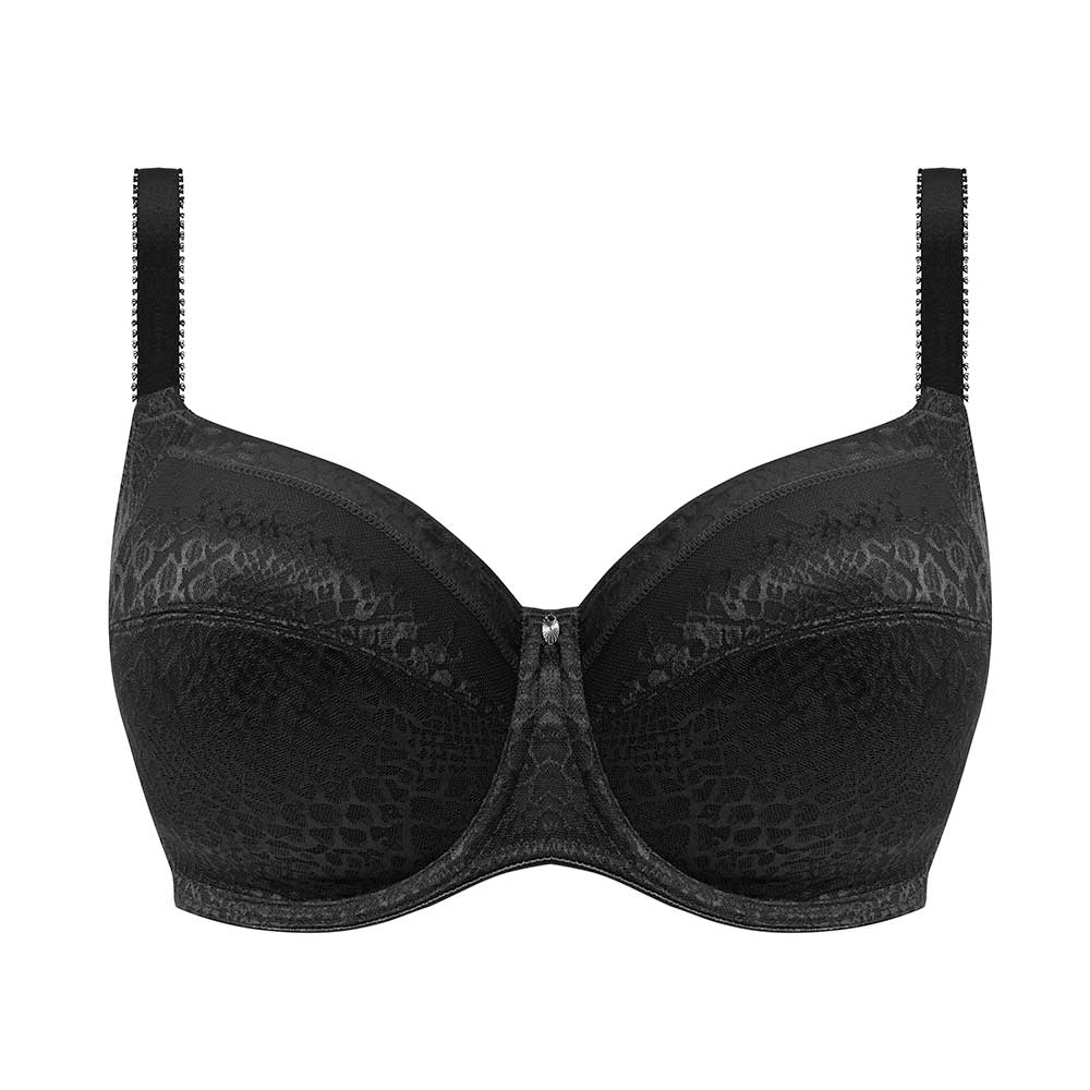 Fantasie Illusion Underwired Side Support Balcony Bra, Navy at
