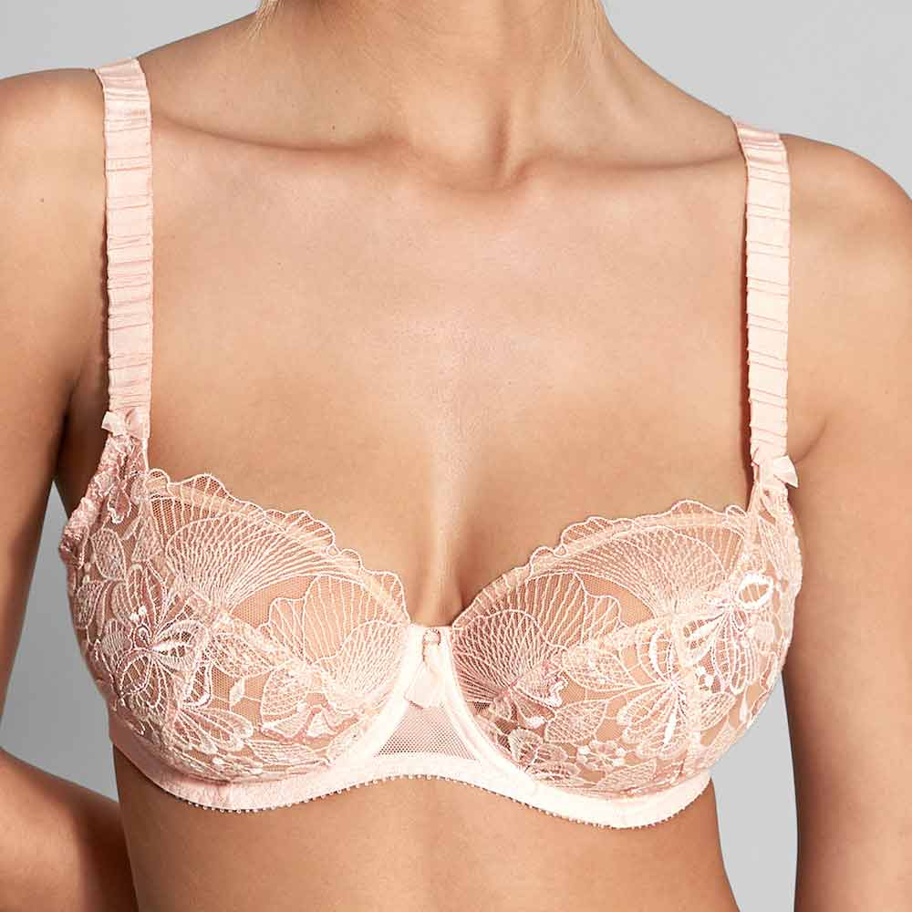 Lilly Rose Underwired Low-Necked Cup Bra