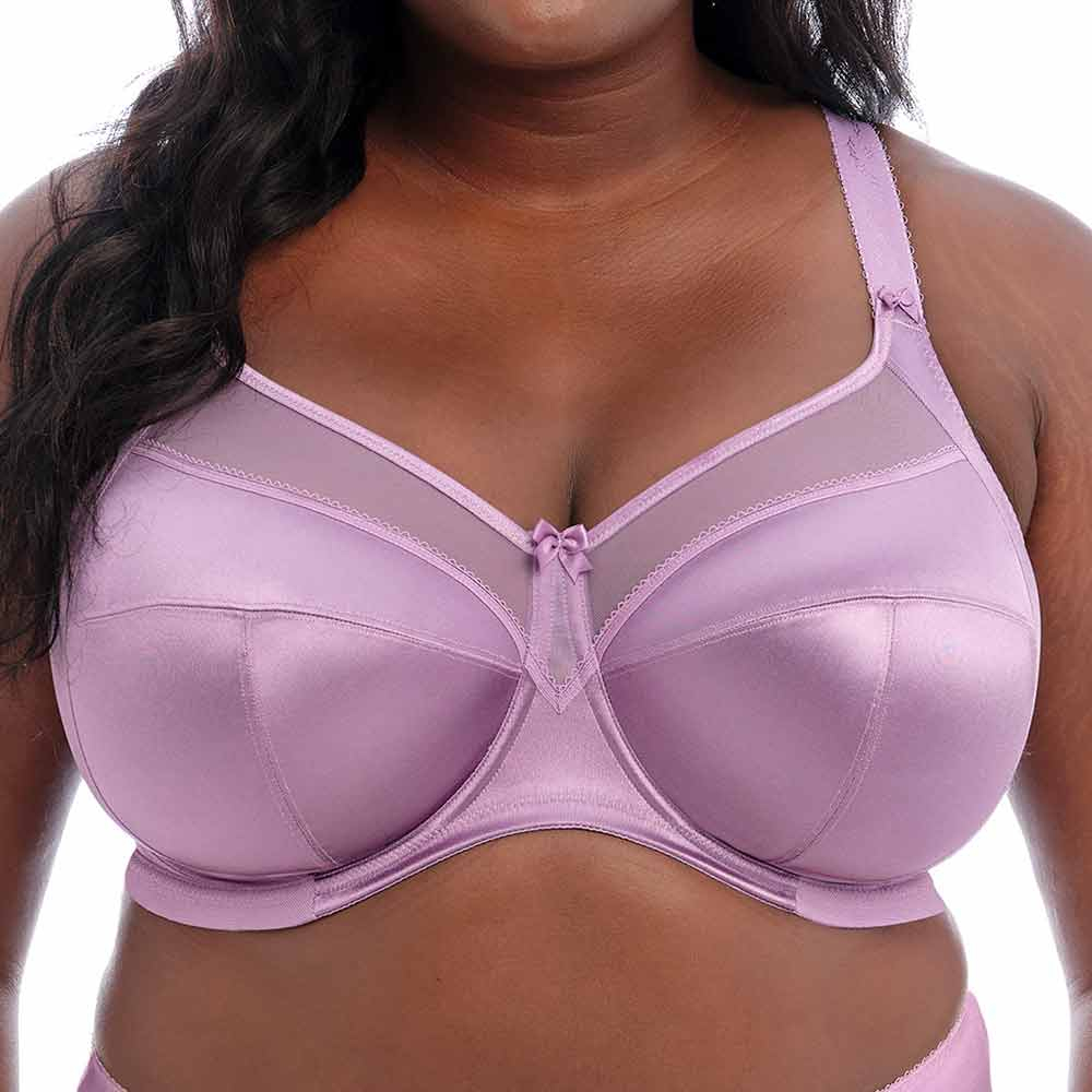  GODDESS Keira Satin Side Support Bra 36L, Petunia : Clothing,  Shoes & Jewelry