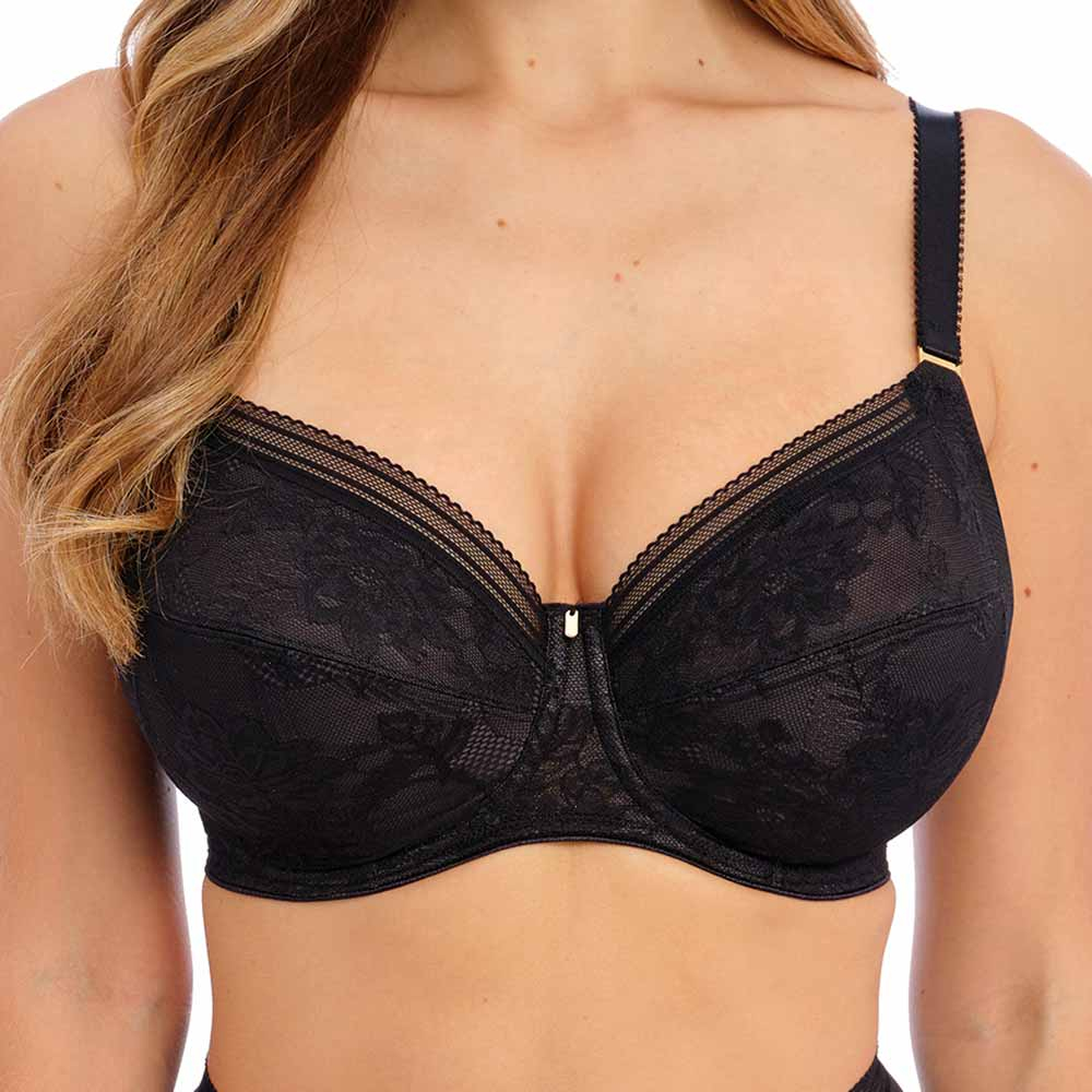 Fantasie Women's Fusion Lace Underwire Padded Plunge Bra, Black, 30D :  : Clothing, Shoes & Accessories