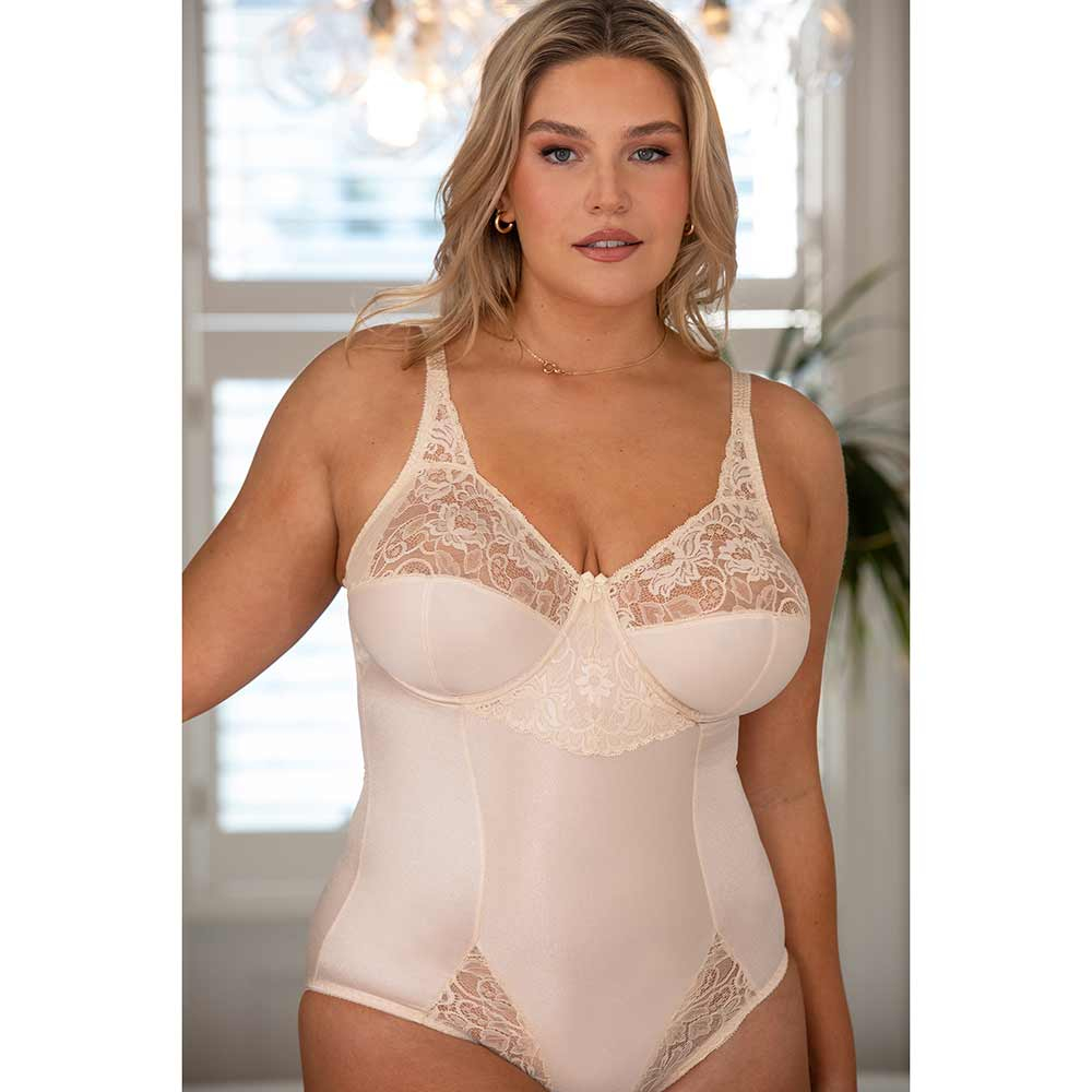 CHARNOS SUPERFIT CR 171, UNDERWIRED CUP, BODY SHAPER, WHITE, BLACK OR  NATURAL