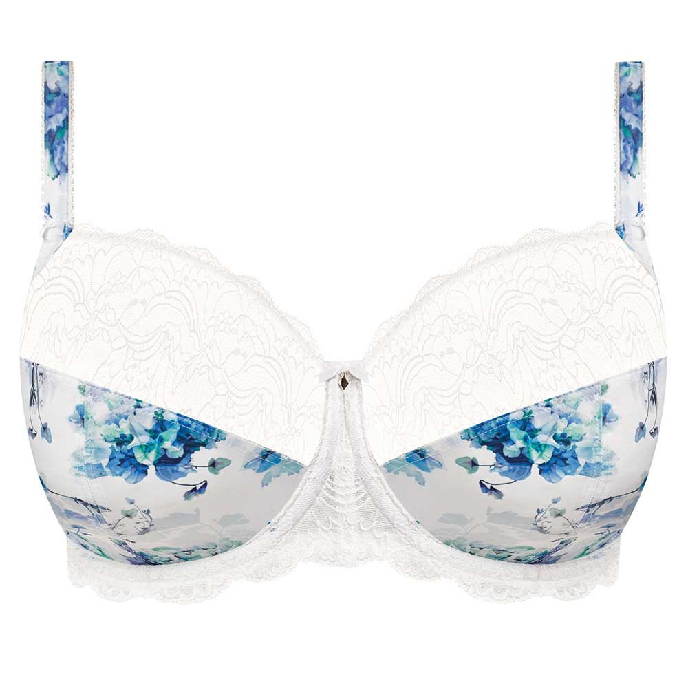 Fantasie Lucia Underwired Side Support Bra in Blue Garden FL101501
