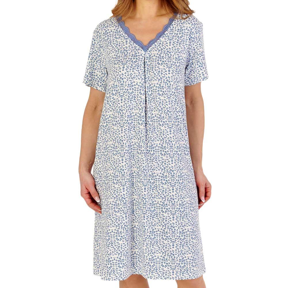 Slenderella Nightdress in Navy GL1707