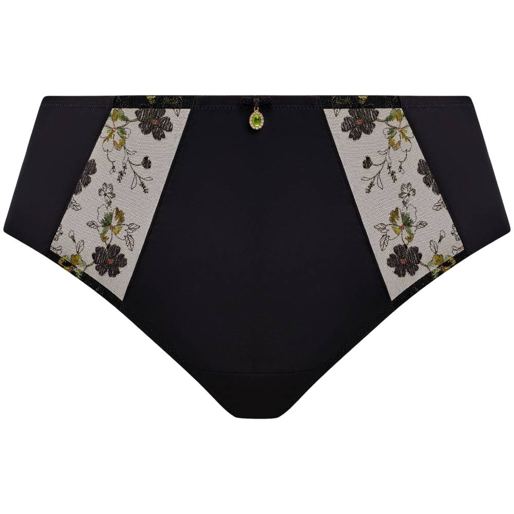 Elomi Lyriana brief product in jet EL303750- cutout image