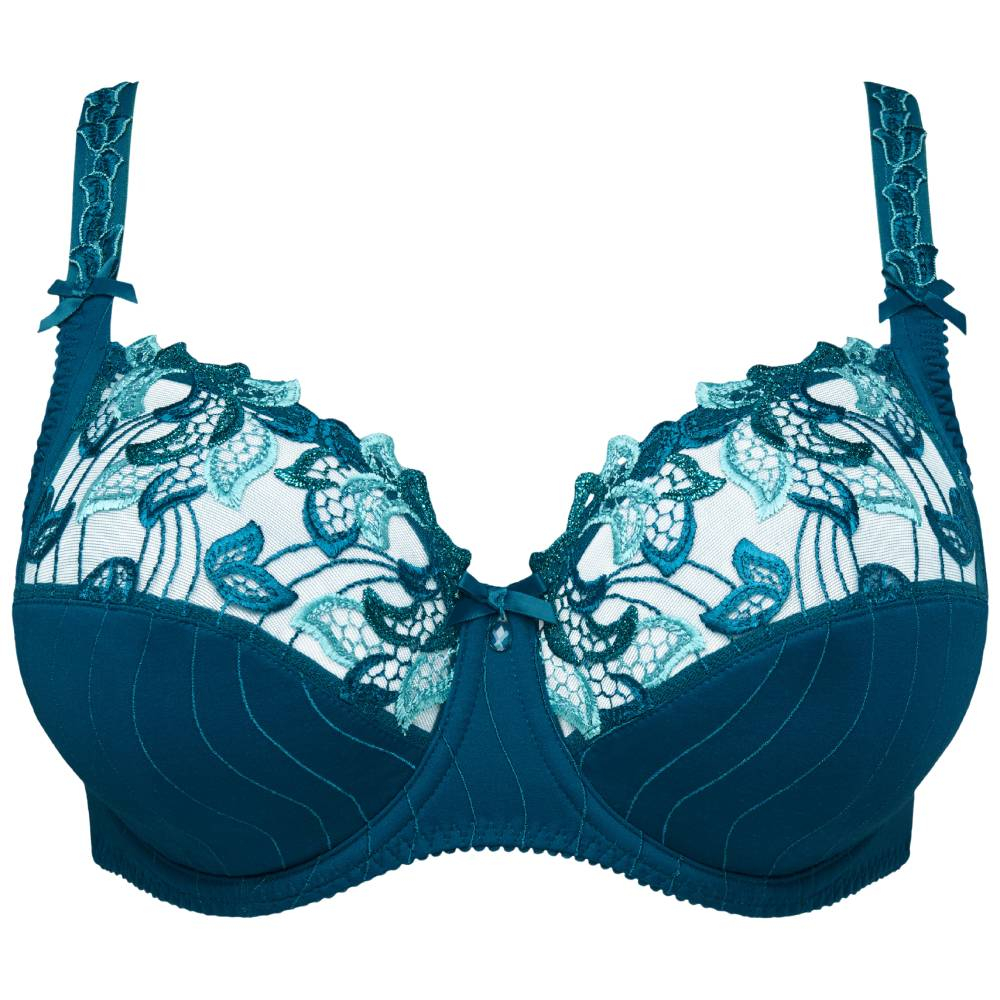 Prima donna Deauville full cup wired bra product in peacock 0161811- cut out image
