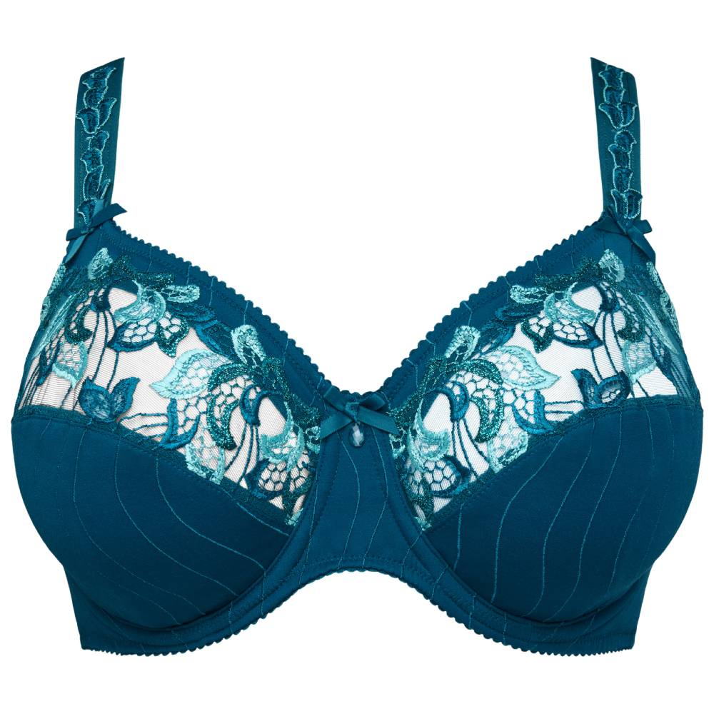 Primadonna,Deauville underwired full cup bra product in peacock 0161817- cut out image