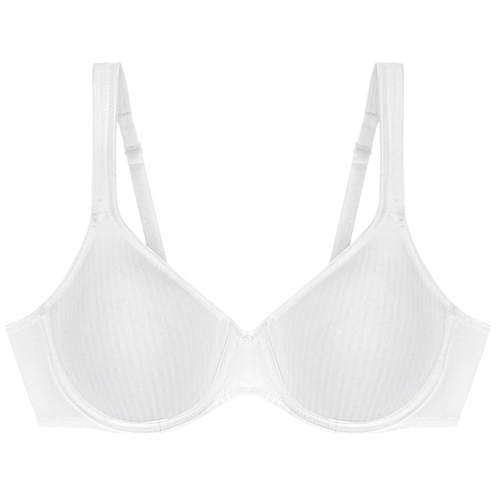 Triumph Modern soft+ cotton wired bra product in white 10184426- cut out image