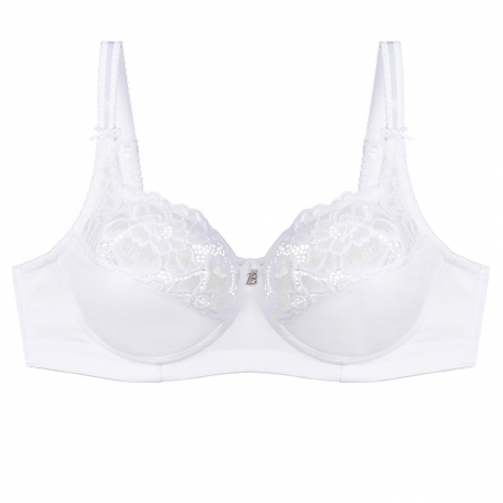 Bestform 14453 Pampelune Solid Colour Lace Underwired Full Cup Bra