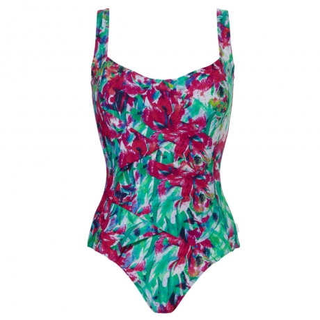 Powernet Front Firm Control Soft Cup Swimsuit