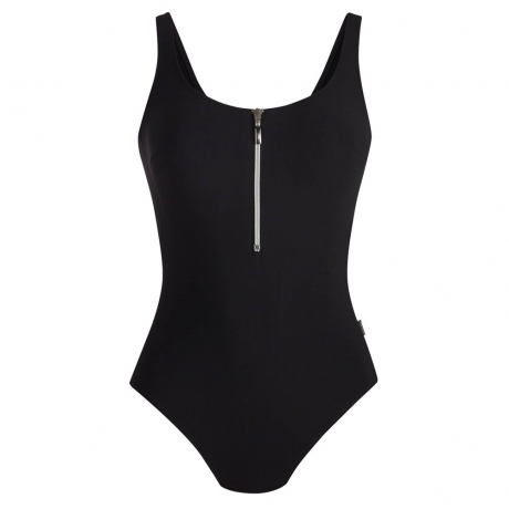 Elouise Zip Opening Soft Cup Active Swimsuit