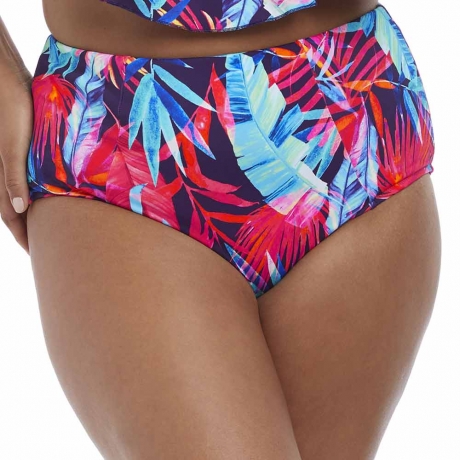 Paradise Palm Full Coverage Bikini Briefs