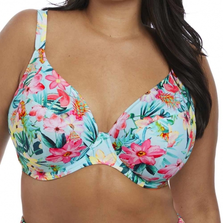Aloha Underwired Plunge Bikini Top