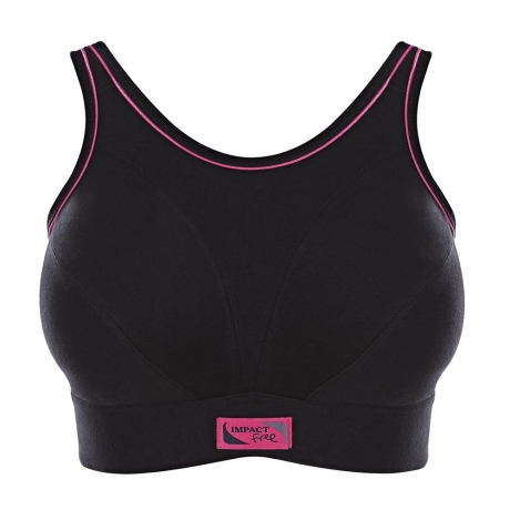 Impact Free Cotton Firm Support Sports Bra