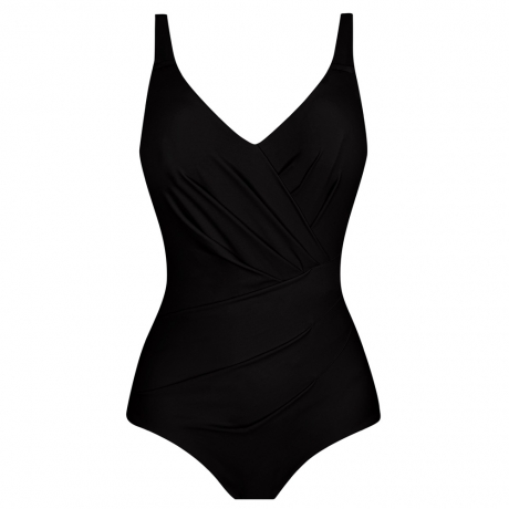 Body Underwired Pleated Front Multiway Control Swimsuit