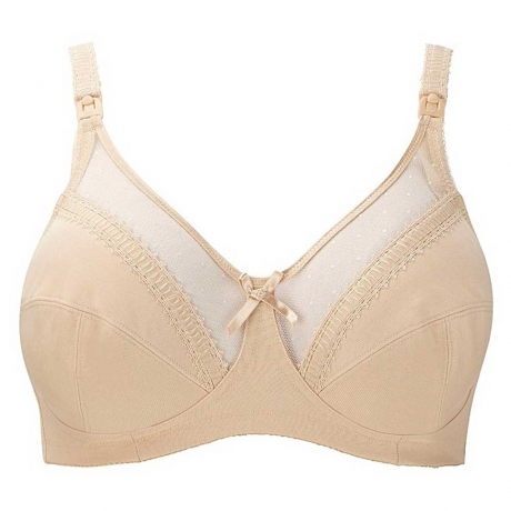 Triumph Delicate Doreen N Non-Wired Bra Smooth Skin 34DD for sale online