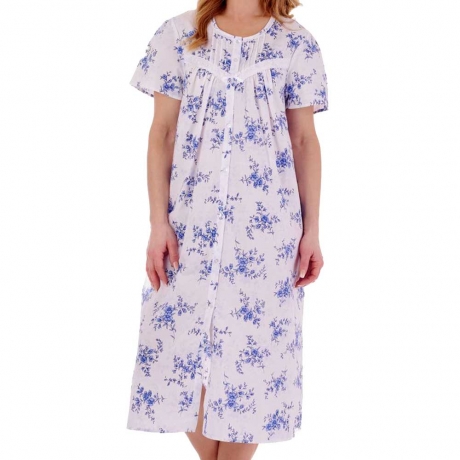 Slenderella button through nightdress Clearance