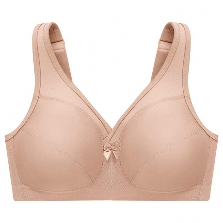 Glamorise Magic Lift Active Support Bra in cafe 1005