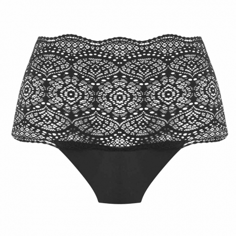 Fantasie Lace Ease Invisible Stretch Full Briefs in black FL2330