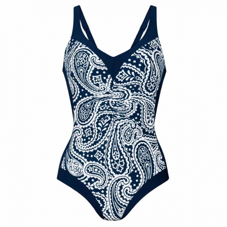 Anita Swimsuit in dark blue 7310