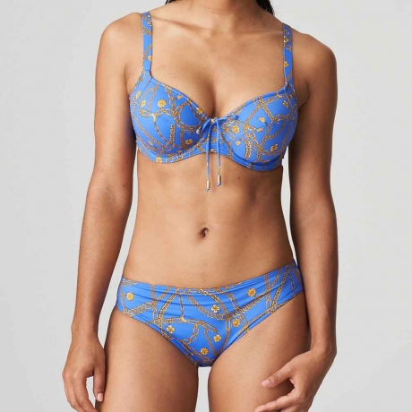 PrimaDonna Olbia Bikini Top and Briefs in Electric Blue 4009110 and 4009150