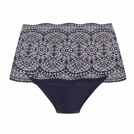 Fantasie Lace Ease Invisible Stretch Full Briefs in navy FL2330