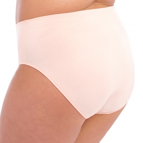 Sideview of Elomi Smooth Briefs in ballet pink EL4565