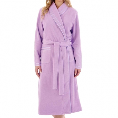 Slenderella Housecoat in lilac HC6323